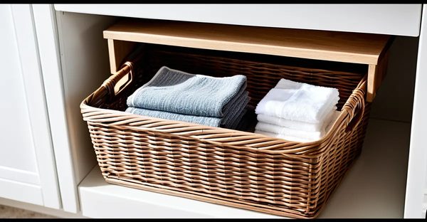Panier rangement salle de bain : élégance et praticité au quotidien